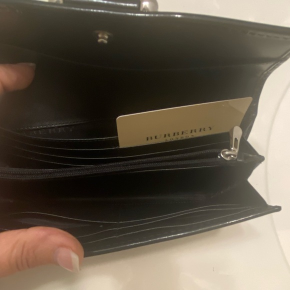 AUTHENTIC!! Burberry large Wallet black Luxury - Picture 11 of 11